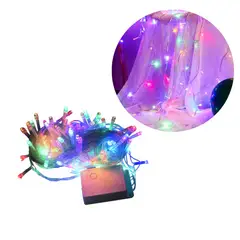 ADQUIERELO YA - Extensión Luz LED Lineal Multicolor 100 Luces 7 Metros Cable Transp1423