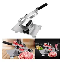 MILOPTS - Cortador Rebanadora Manual Multifuncional Carne