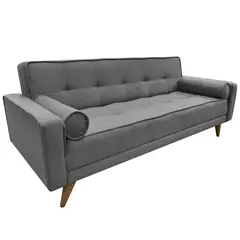 ELITE LIVING - SOFA CAMA JACK  MICROFIBRA PLOMO