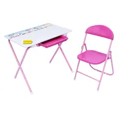 JUGANDO Y EDUCANDO - Juego Set Kinder Tablero Con Silla Y Accesorios Para Niños