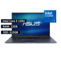 ASUS - PORTATIL X1504 INTEL CORE 5 120U RAM 12GB DDR4/ SSD 512GB M.2/ 15.6 / WIN11 HOME