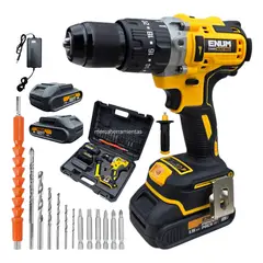 PROTOOL - Taladro Percutor Inalámbrico 21v Atornillador Brushless + Obsequio