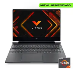 HP - PORTATIL VICTUS 15 AMD RYZEN 7 7445HS/RAM 16GB DDR5/ 512GB M.2/ 15.6/ RTX 3050 6GB