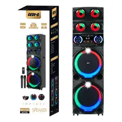 GENERICO - Parlante Bocina Sonido Micrófono Control Modelo GD-2126