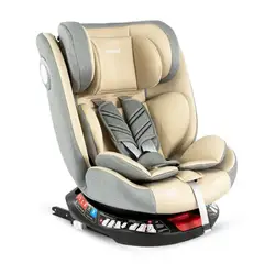 BEBESIT - Silla para Carro NOX 360° Isofix Grupo 0+ 1 2 3 Hasta 36 kg Beige