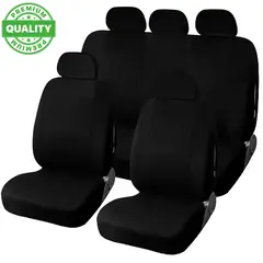 ONE PIXEL - Fundas Para Carro 5 Asientos De Automóvil 9 Piezas Universal