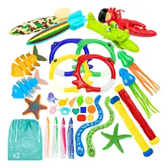 GENERICO - Set De Piscina Playa Juguetes Buceo Natación Para Niños