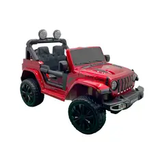 BEBESUNITA - Carro Electric Rubicon Jeep Niño C/remoto Ll/goma 1 A 6 Años