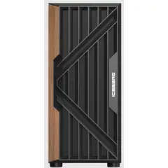 ICEBERG - CHASIS WOOD VECTOR NEGRA 7 x 120MM ARGB MAXI INFINITY VIDRIO