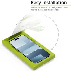 PURE GEAR - Protector Pantalla Compatible con iPhone 17 Air Vidrio HD