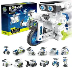 JUGUETERIA EXPRESS - Kit Robot Solar 12 En 1 Juguete Didactico Para Armar