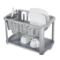 NOVEDADES PLASTICAS - Platero Optimo Dos Niveles Colores Surtidos