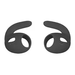 GENERICO - Soporte Antipérdida Para AirPods pro 2 de Apple Negro Par