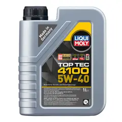 LIQUI MOLY - Aceite 5W40 TOP TEC 4100 DUAL HC 1 Litro LM 9510