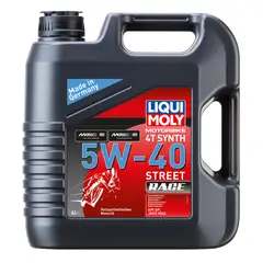 LIQUI MOLY - Aceite Moto 4T 5W-40 Sintético Race 4L