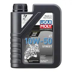 LIQUI MOLY - Aceite Moto 4T 10W-50 Street 1L