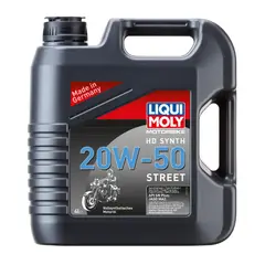 LIQUI MOLY - Aceite Moto 4T 20W-50 HD Sintético MA2 4L