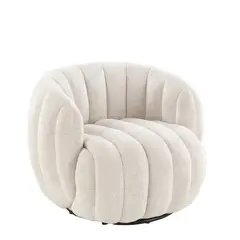 GENERICO - Silla Moderna Giratoria color Blanco