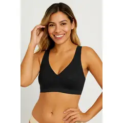 LILI PINK - Perfect bra con tirantes amplios en microfibra