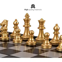 JUGUETERIA EXPRESS - Ajedrez De Tablero Plegable Magnetico 32cm Juego De Mesa