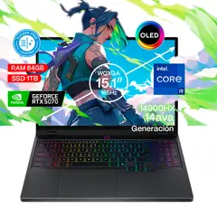 LENOVO - Portátil Gamer Legion Core i9 48GB SSD 4TB RTX5070 8GB