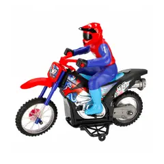 JUGUETERIA EXPRESS - Moto Control Remoto Deportivoa Con Humo Y Luz