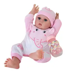 GENERICO - Reborn Bebe Muñeca Real Cuerpo Algodon Mas Accesorios
