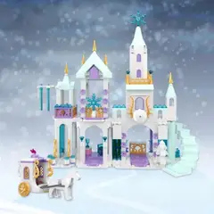 GENERICO - Castillo De Princesas Para Niñas Bloque Construccion Stem