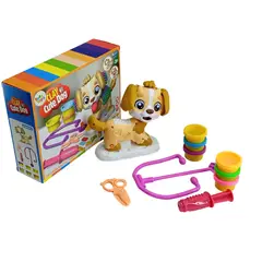 JUGUETERIA EXPRESS - Set Juguete Plastilina Perro Moldeable Con Accesorios
