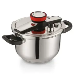 GENERICO - Olla presion en acero inoxidable capacidad 7 litros tipo perilla