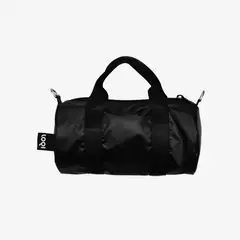 LOQI - Duffel Pequeño Ligero Negro Metalizado