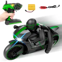 JUGUETERIA EXPRESS - Moto Control Remoto Deportiva Con Luz 20kmh