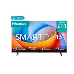 HISENSE - Televisor 43 Pulgadas LED Full HD Smart 43A4NV