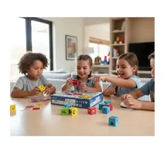 INFANTILES CAJUROMIX - Juego De Mesa Cube Face Change Caras Divertidas