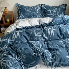 STANZIA HOME - Tendido Acolchado Bamboo Noche - Cama Queen - 160