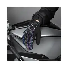 ATLANTIS - Guantes Impermeables Táctiles Reflectivos Tornasol Caña Cort