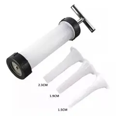 GENERICO - Embudo para alimentos Máquina manual para embutidos