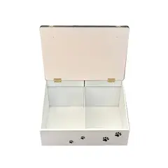 ADEQUAR - Rascador y Organizador para Gatos Blanco- Gris RBA-025