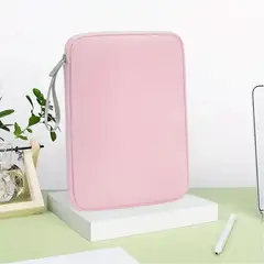 GENERICO - Funda Maleta Bolsa Protector Organizador Para Tablet-iPad ROSA