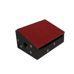 ADEQUAR - Rascador y Organizador para Gatos Negro - Rojo Tomate