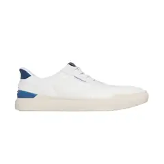 SKECHERS - Tenis USA Street Wear para Hombre Owen Slip-Ins Blanco