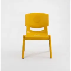 COINTEC S A S - Silla Infantil plástica para niños Orión Kinder resistente color Amarillo