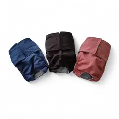 GENERICO - Pañal reutilizable x3 Und para mascotas BabyC pets TALLA S