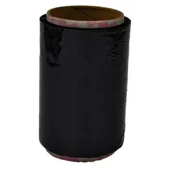 GENERICO - Vinipel Negro 12,5 cm x 300 metros x 6 rollos