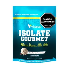 VITANAS - Isolate Gourmet - 5 libras - Cookies and Cream - Proteina Aislada