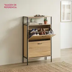 DIMATEX LEON - Organizador Zapatos Madera 8 Pares + 1 Nivel Refnemom
