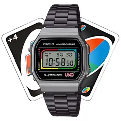 CASIO - Reloj Modelo A168WEUC-1A Diseño Vintage