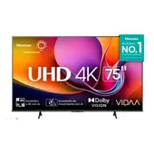 HISENSE - Televisor I I 75 I Pulgadas I LED I UHD I 4K I Smart I 75A6NV.