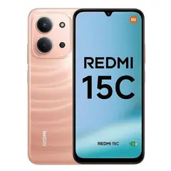 XIAOMI - Celular Redmi 15C 128GB 4GB RAM Ampliable a 8GB Naranja