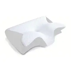 GENERICO - Almohada Cervical Ergonómica Para Dormir De Espalda Y Lado